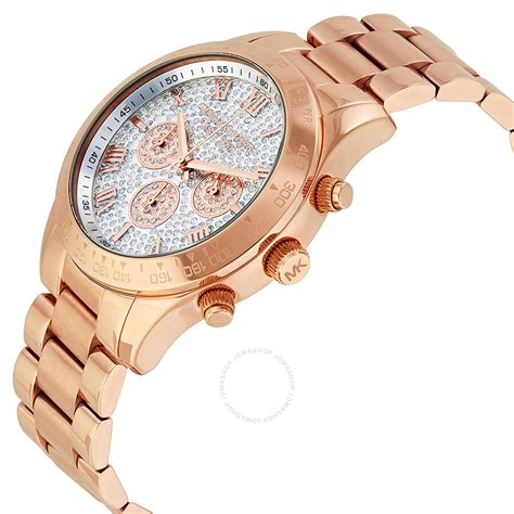 michael kors layton gold tone pave world map dial watch|Oversized Layton Pavé Rose Gold.